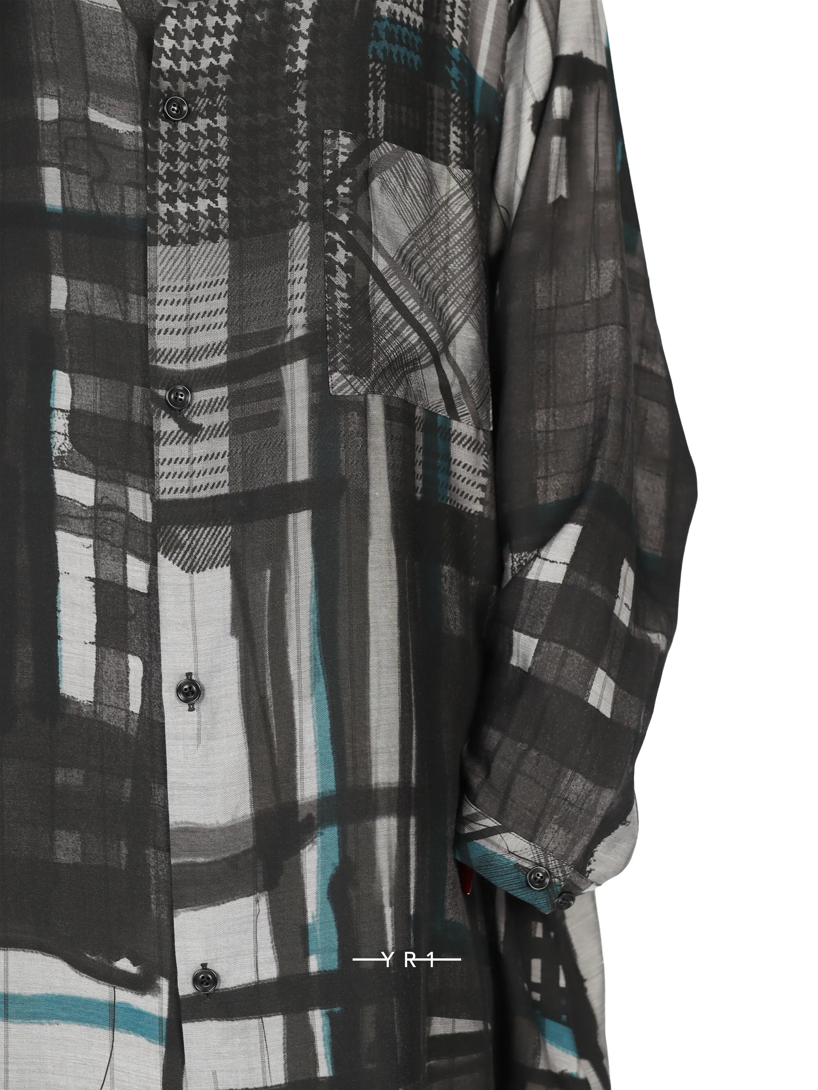 U-Open Collar Shirt D