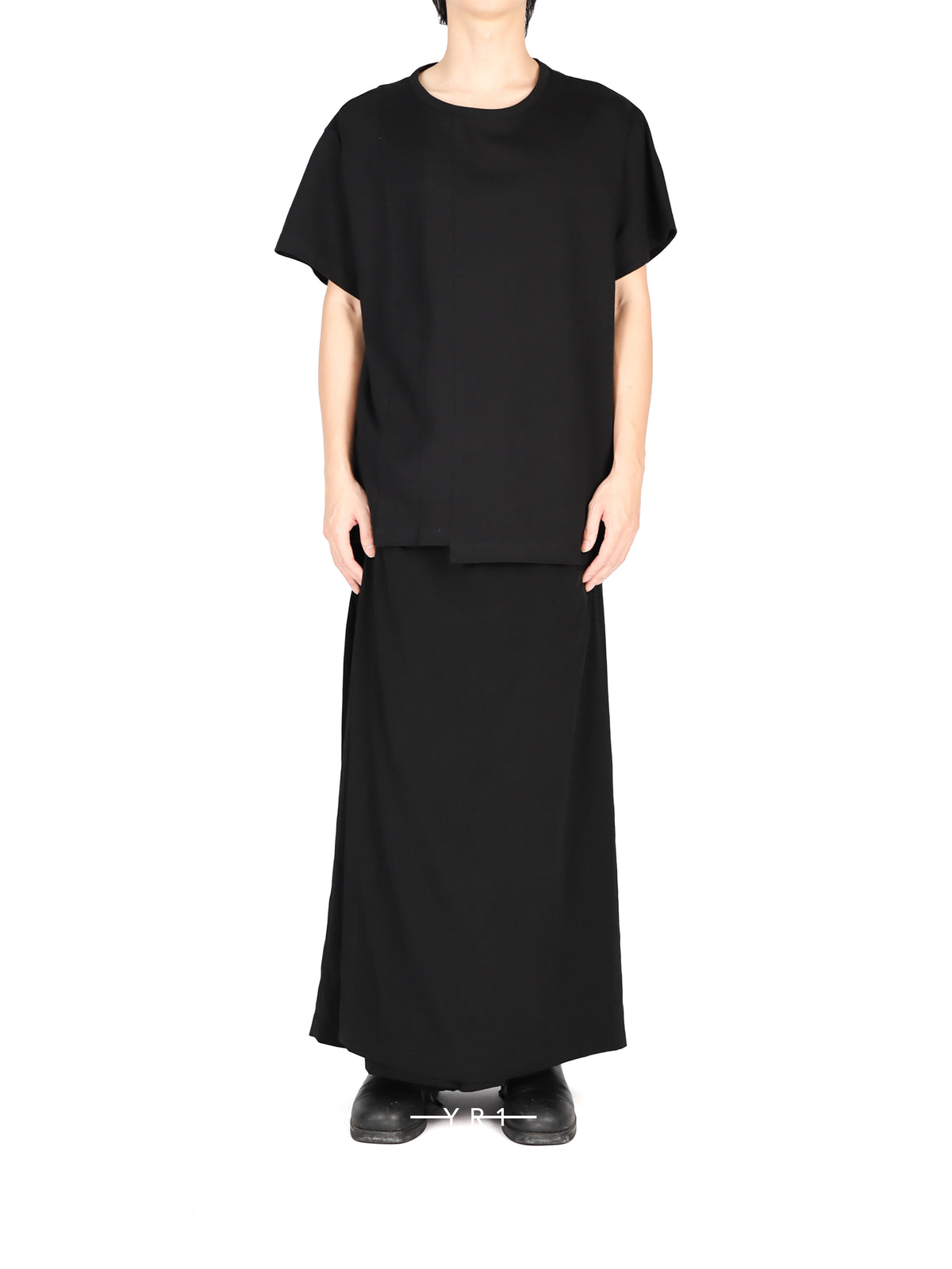 Re Vertical Panel Short Sleeve T