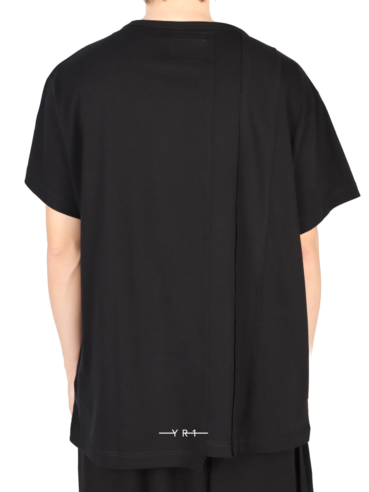 Re Vertical Panel Short Sleeve T