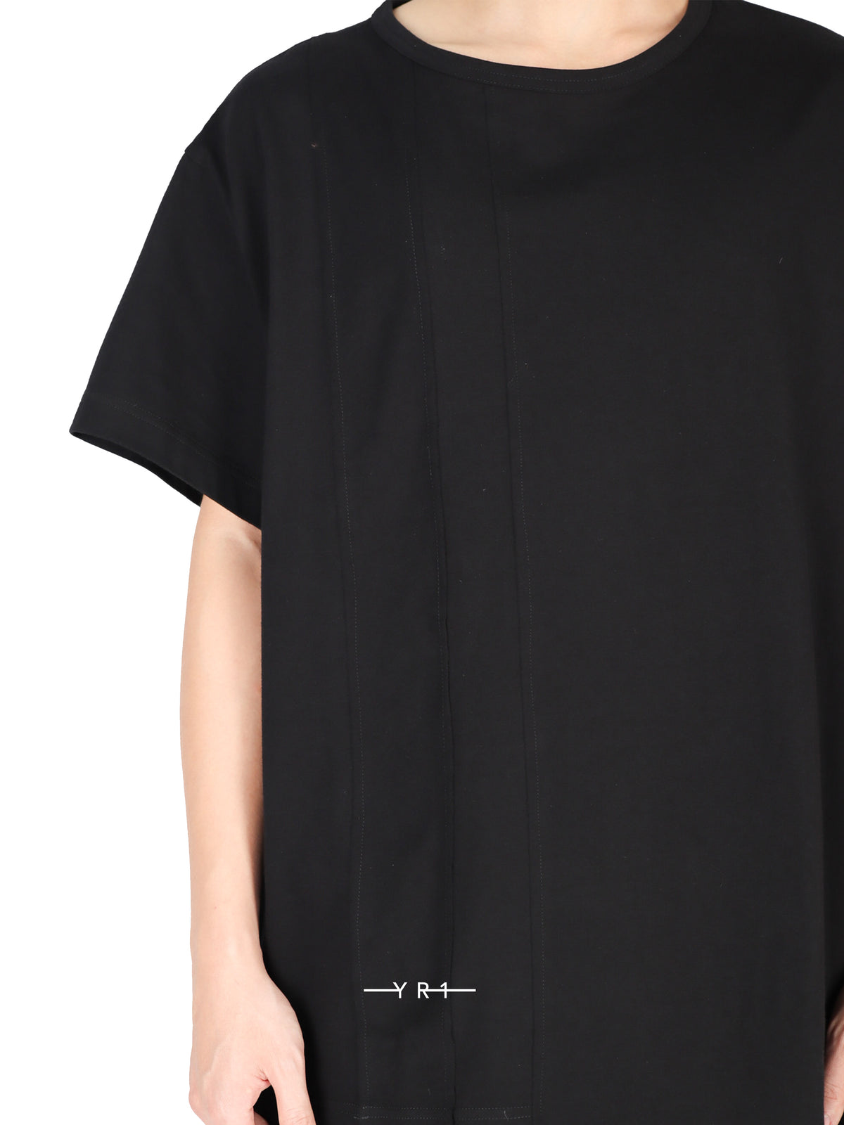 Re Vertical Panel Short Sleeve T