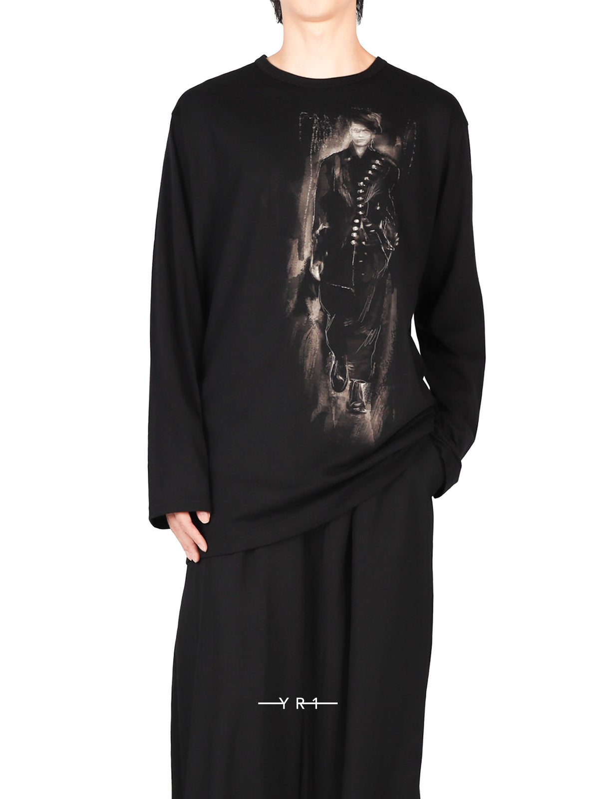 Round Neck Long Slv/ Pt-A