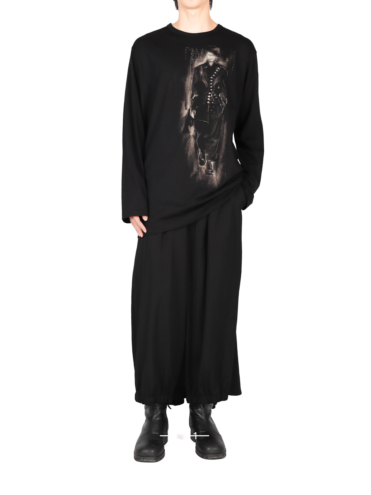 Round Neck Long Slv/ Pt-A