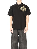 Unisex Crest Polo Tee Knit