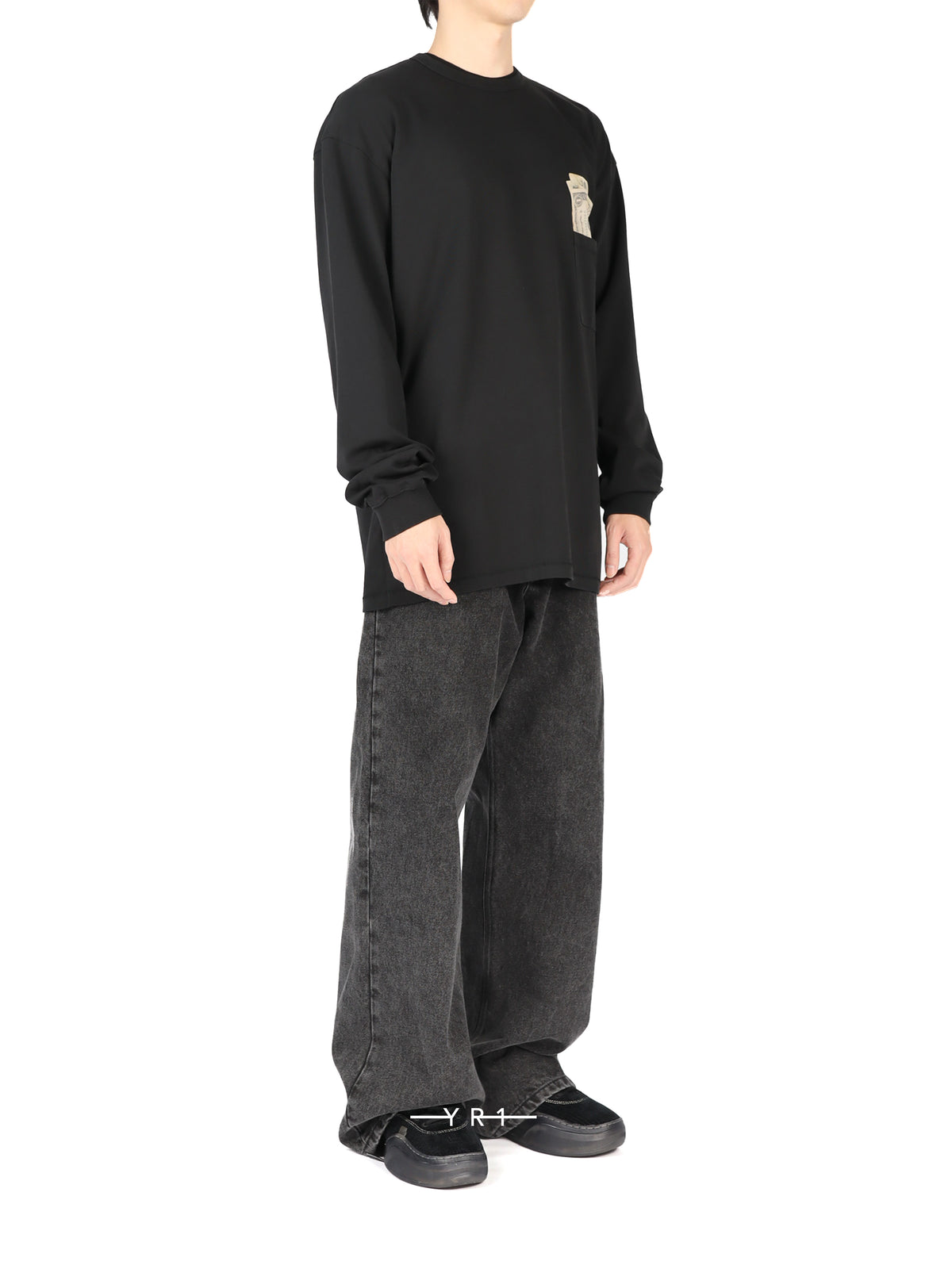 Unisex Money Longsleeve Tee Knit