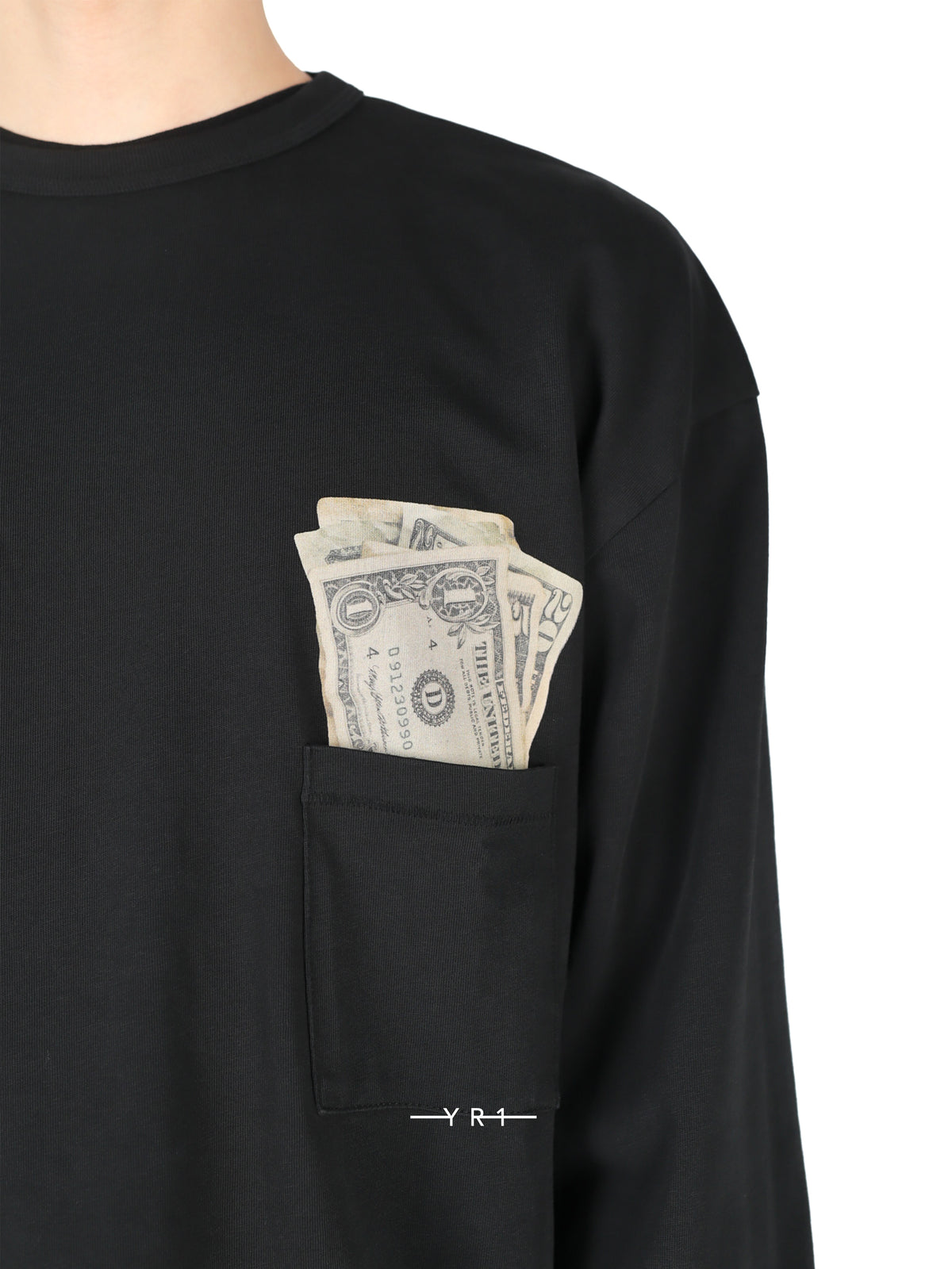 Unisex Money Longsleeve Tee Knit