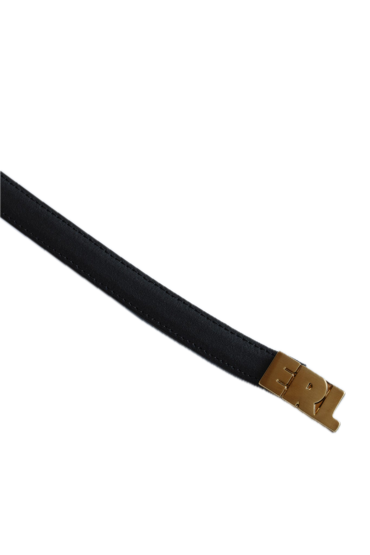 Unisex Small Distressed Belt Leather