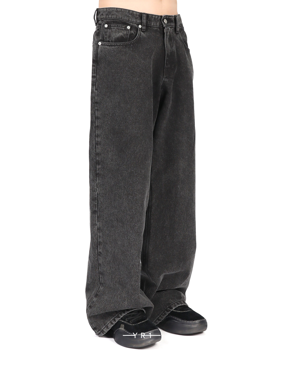 Unisex Straight Cut Jeans Woven