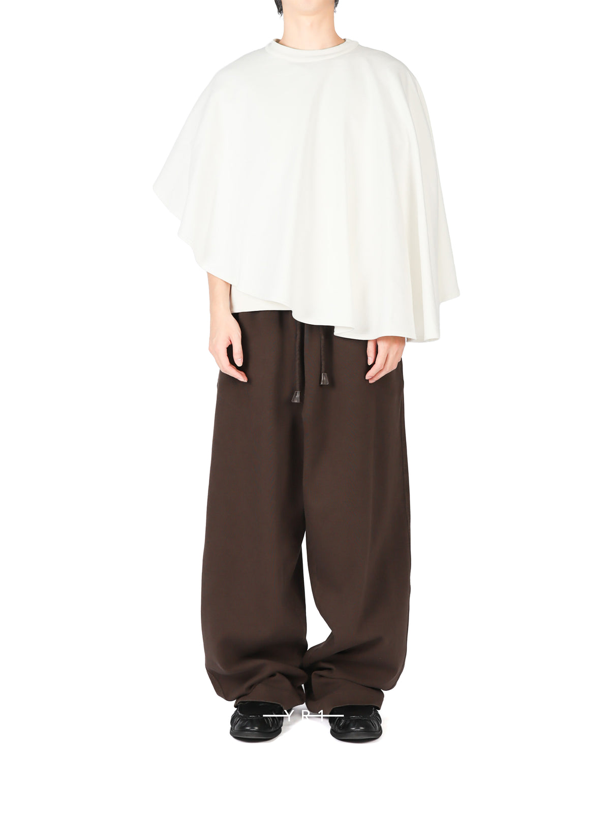 Hed Mayner Off-White Cape-style Sweatshirt