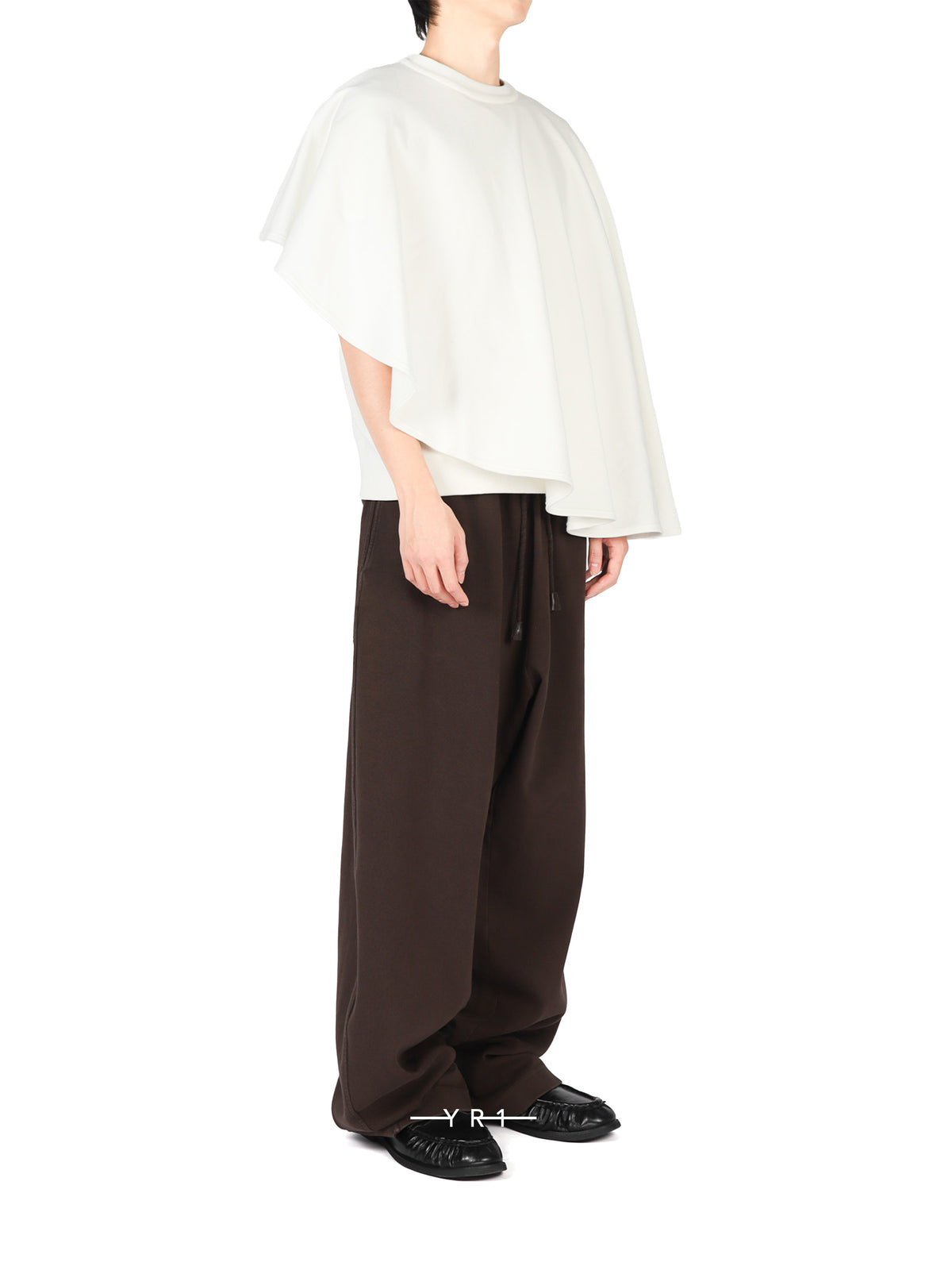 Hed Mayner Off-White Cape-style Sweatshirt