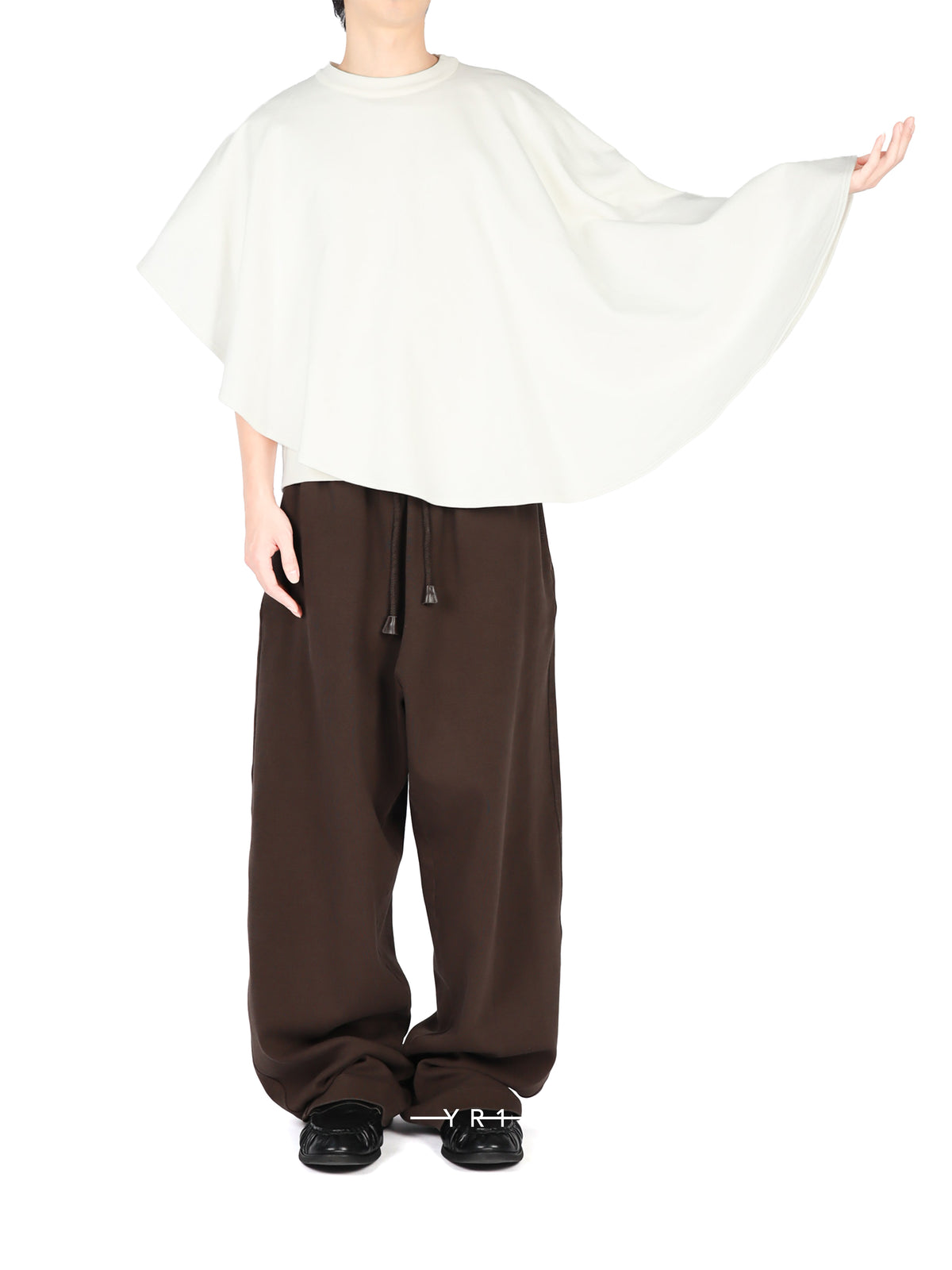 Hed Mayner Off-White Cape-style Sweatshirt