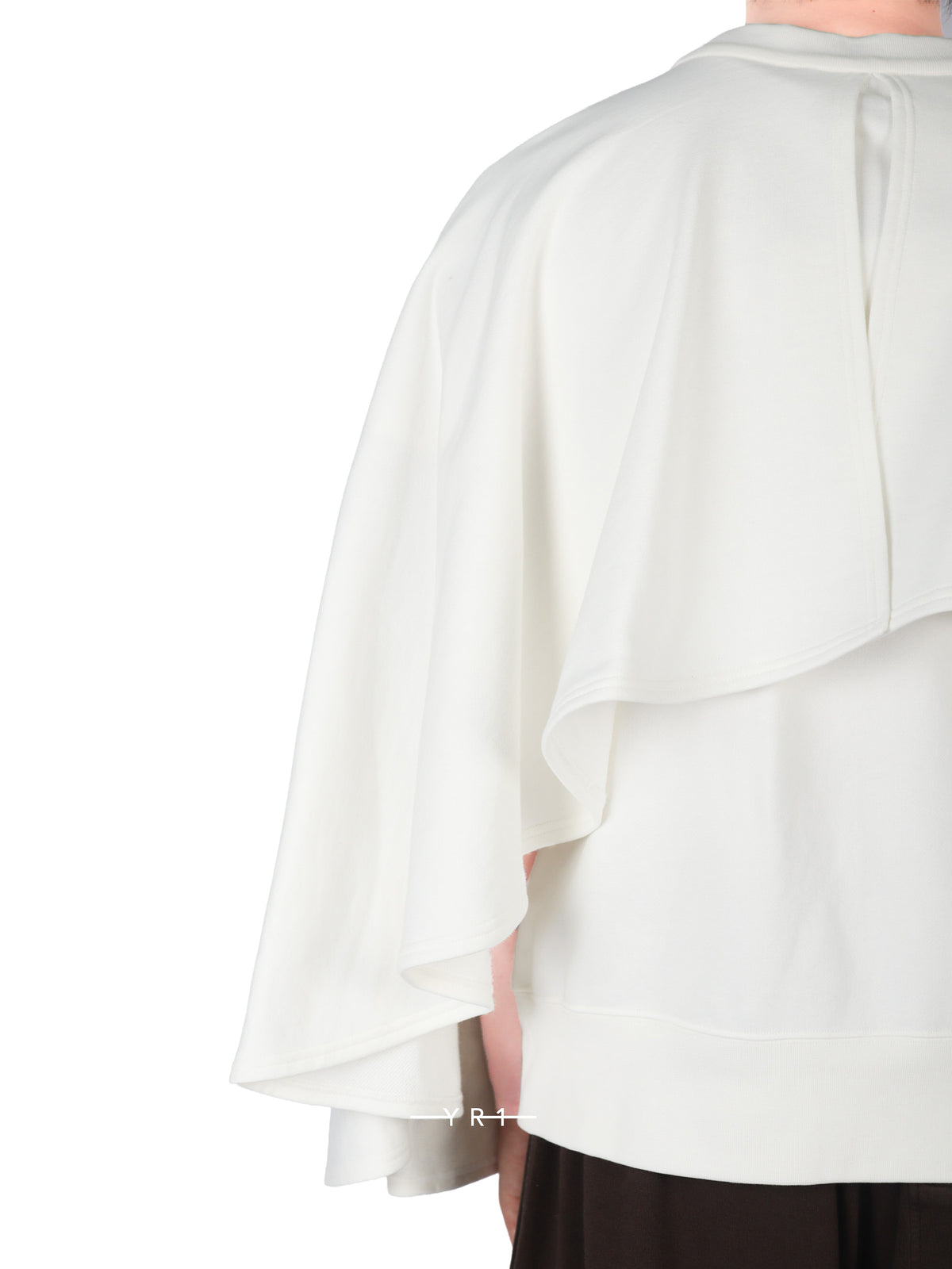 Hed Mayner Off-White Cape-style Sweatshirt