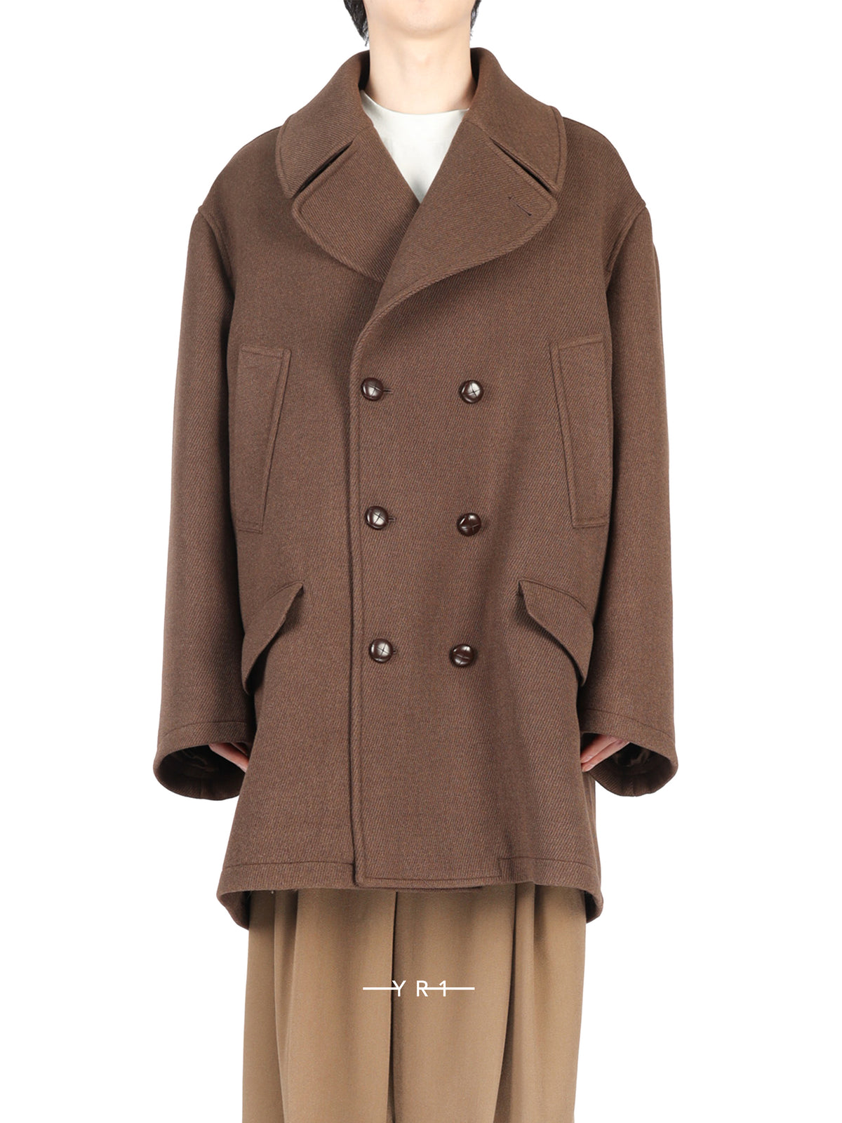 Hed Mayner Double-breasted coat