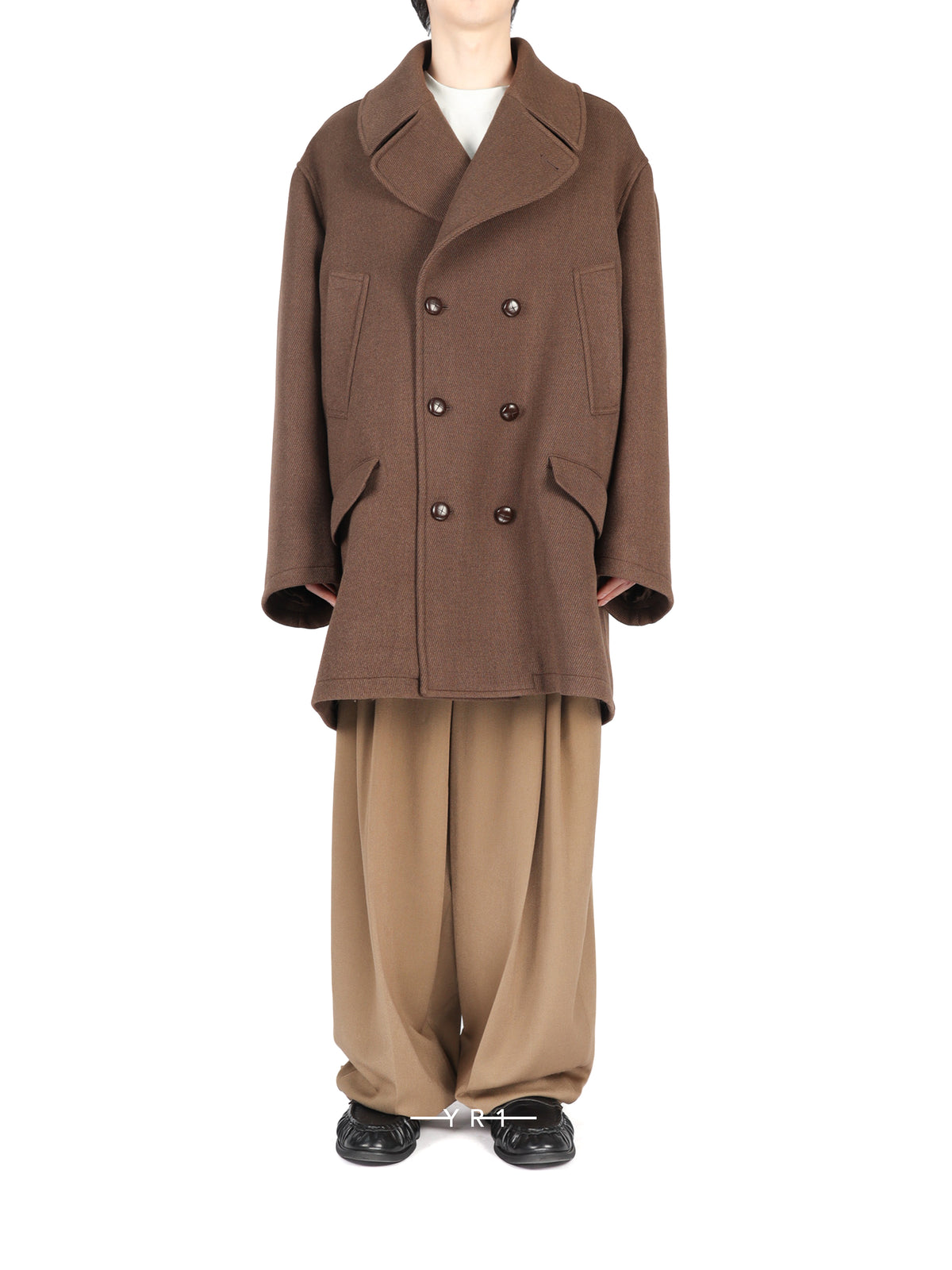 Hed Mayner Double-breasted coat