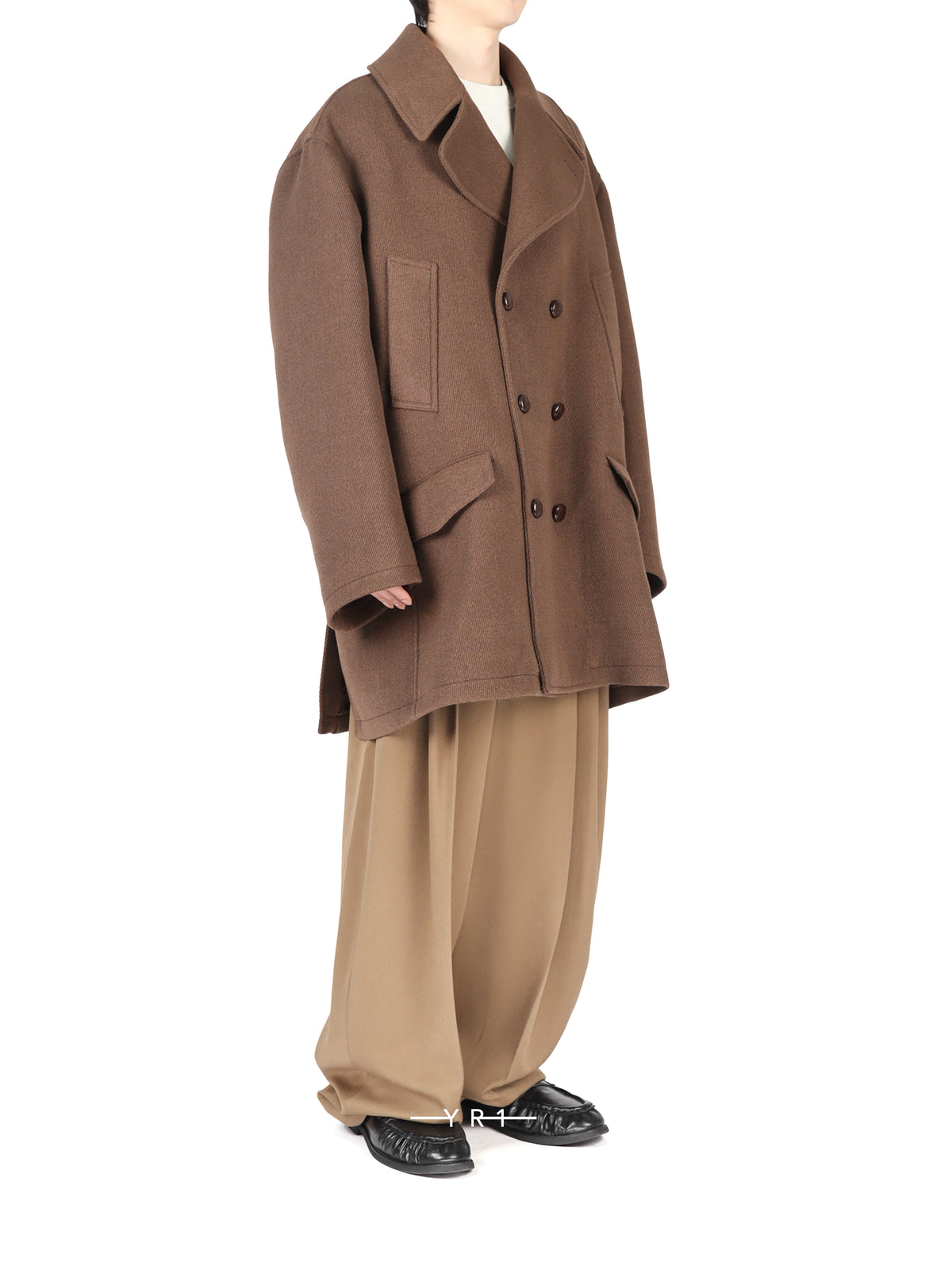 Hed Mayner Double-breasted coat