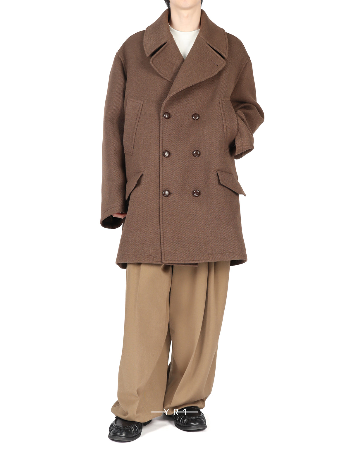 Hed Mayner Double-breasted coat