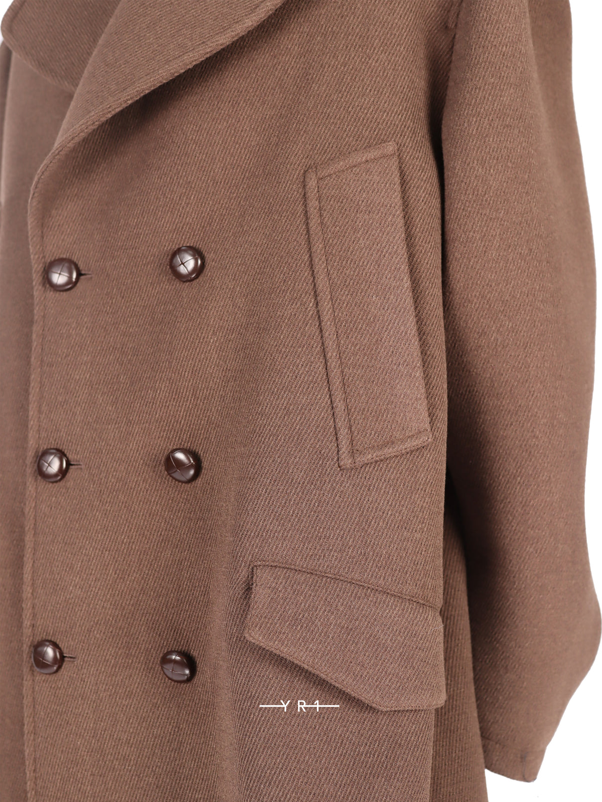 Hed Mayner Double-breasted coat
