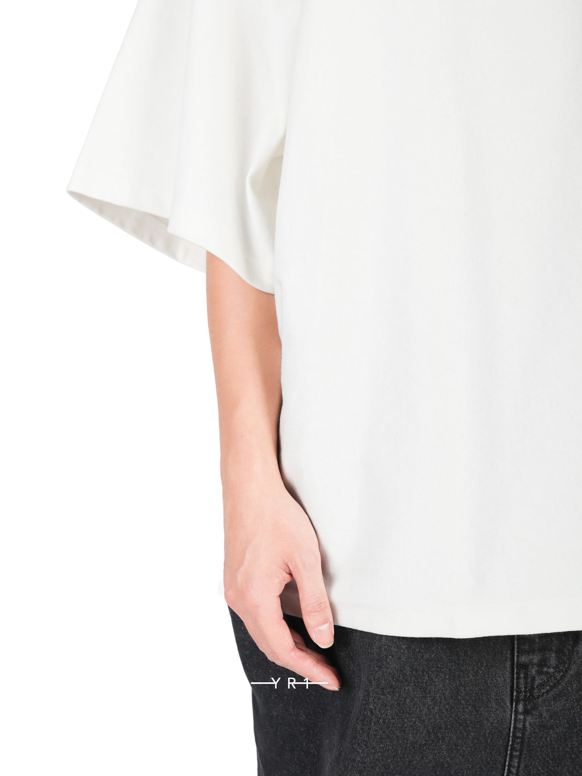 Hed Mayner White Loose-Fit Embroidered Logo T-Shirt