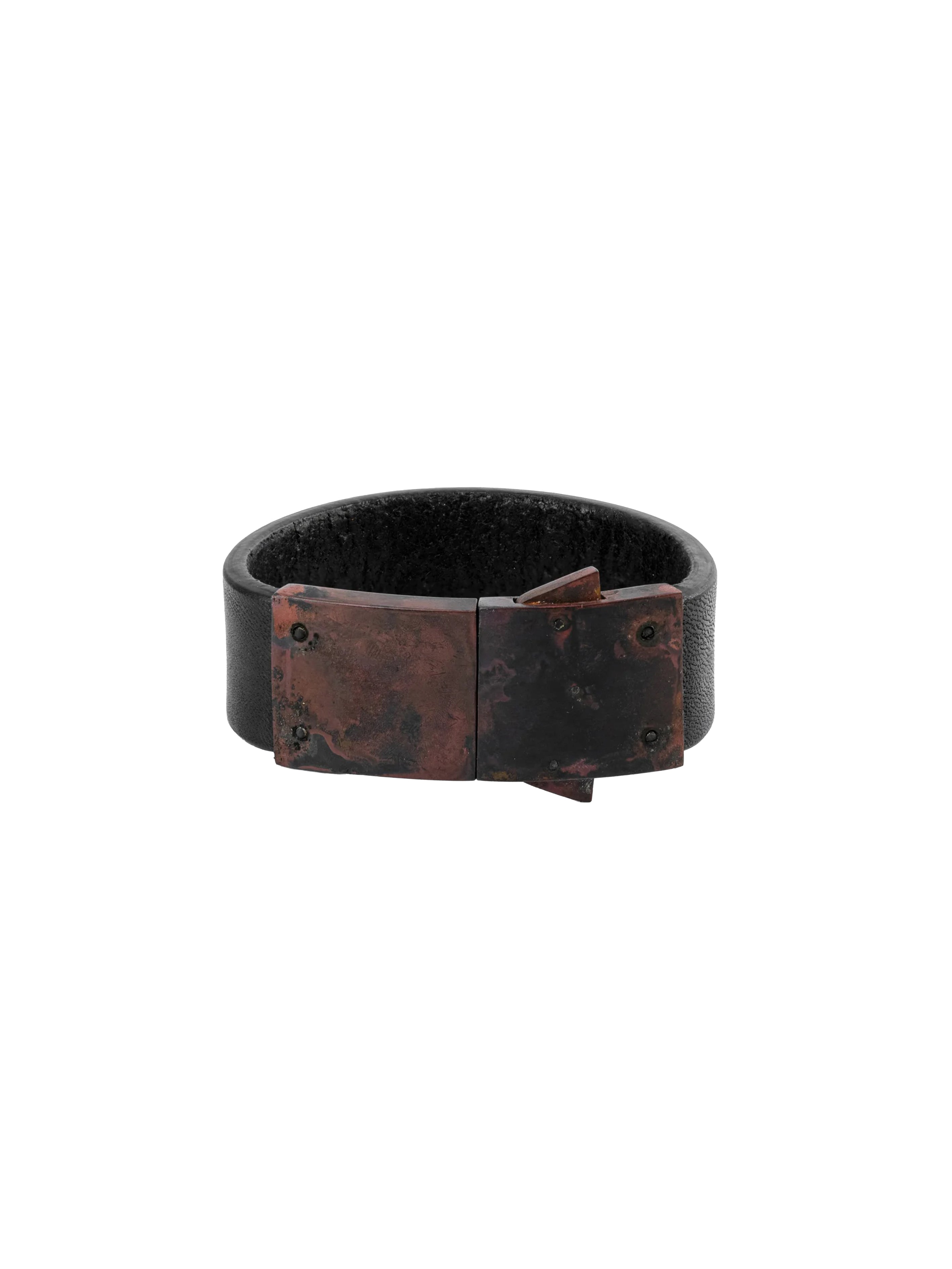 Box Lock Bracelet v2(BLK+DR)
