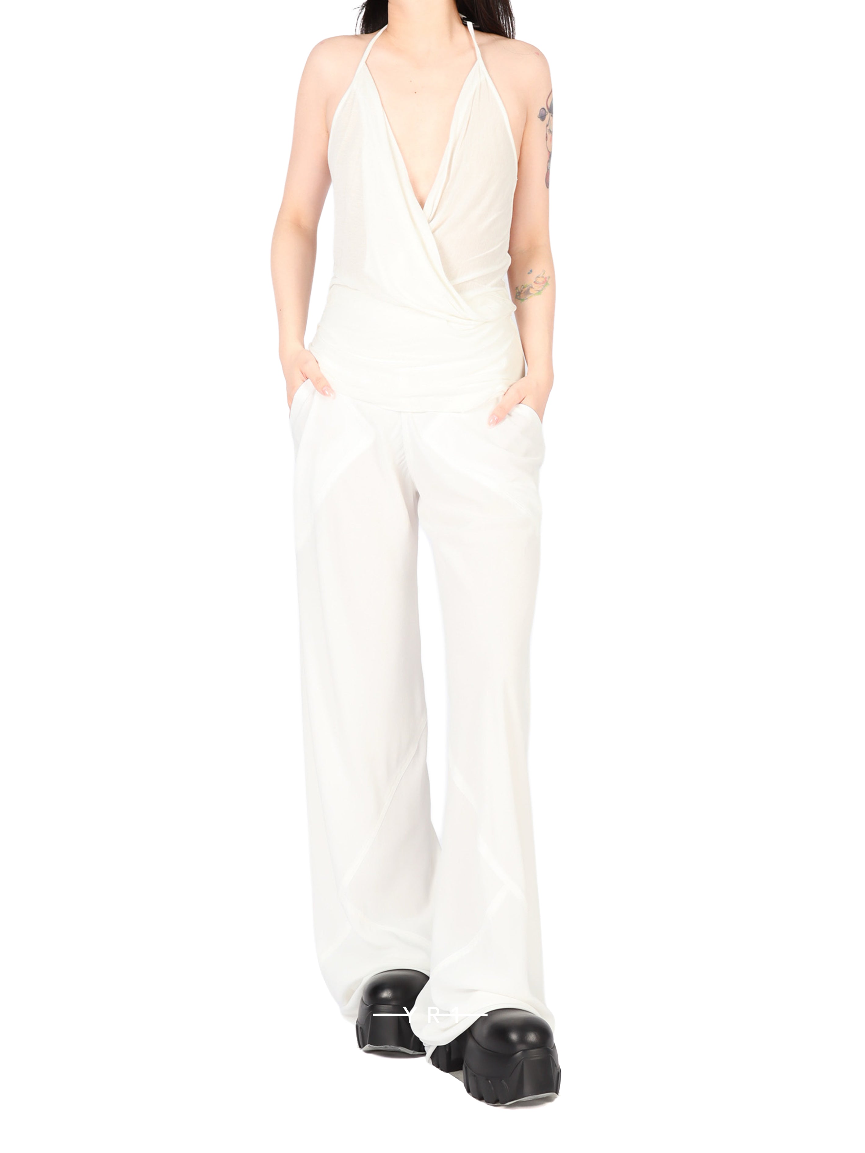 RP Draped Top-Milk