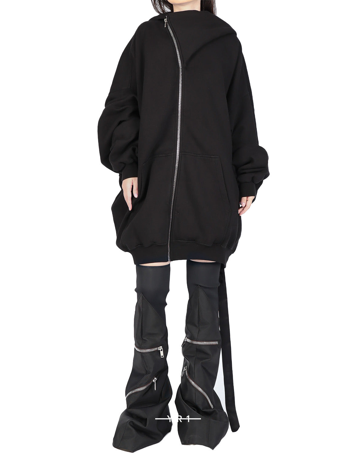 DU Mountain Hun Hoodie-Blk