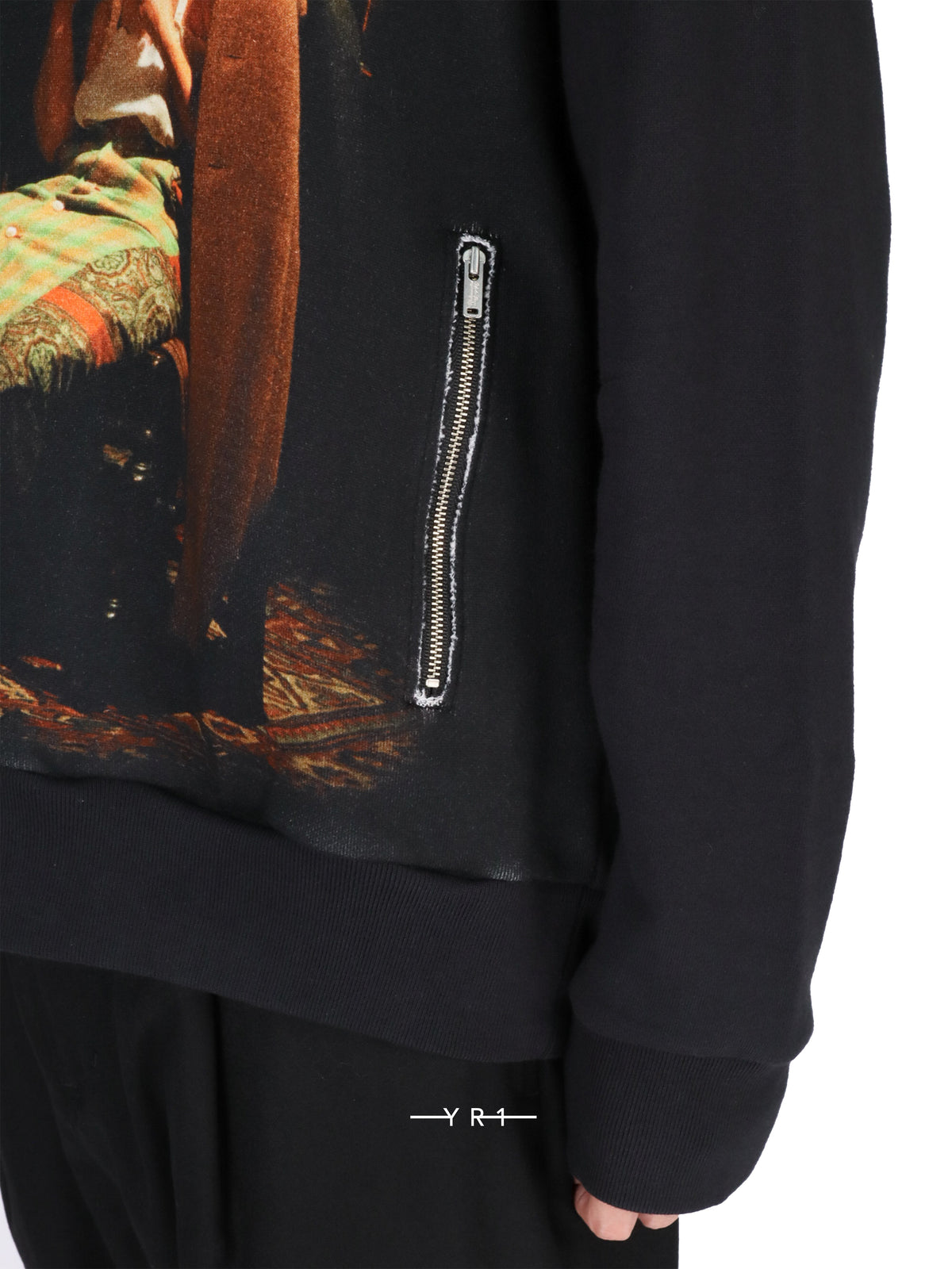 Cindy Sherman Portrait Print Sweatshirt-Sweatshirt-4807