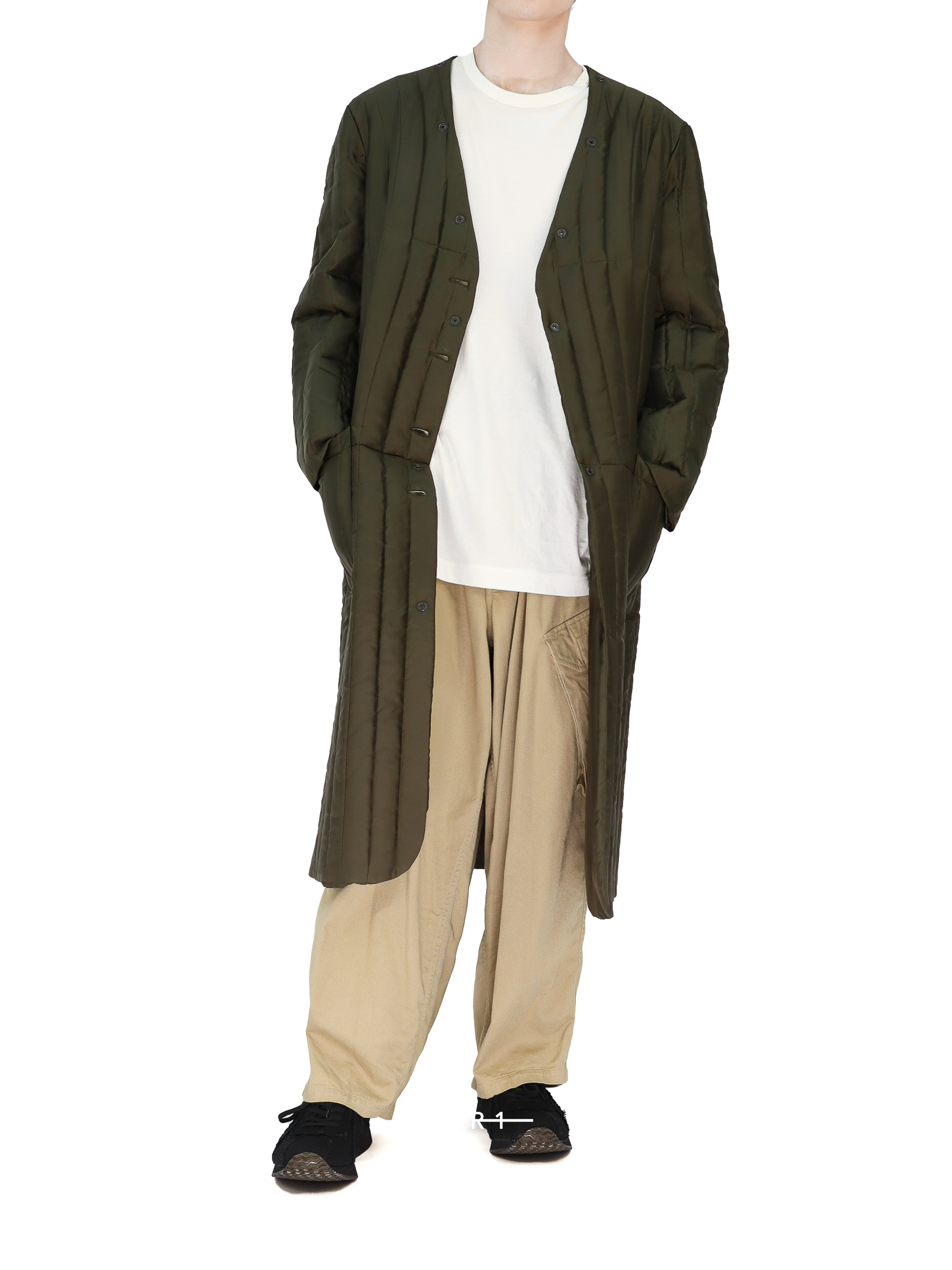 4 Buttons Long Jacket With Liner YOHJI YAMAMOTO